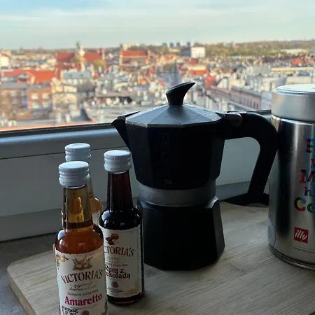 Lejlighed Art View 9 - Panoramiczny Widok Na Bytom, 9 Pietro Z Klimatem, King Size Bed, Parking