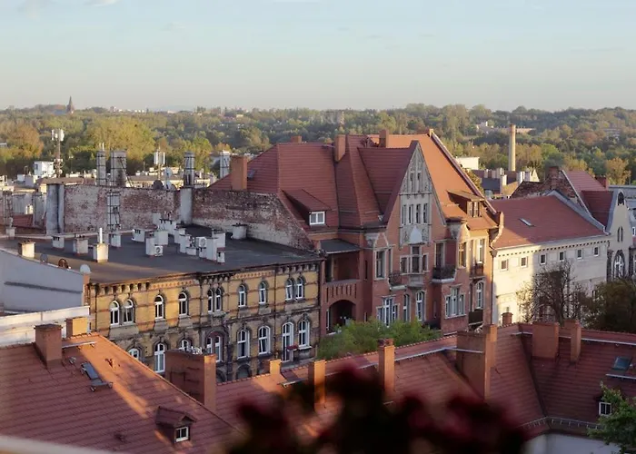 Art View 9 - Panoramiczny Widok Na Bytom, 9 Pietro Z Klimatem, King Size Bed, Parking