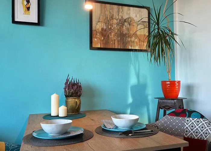 Apartmán Art View 9 - Panoramiczny Widok Na Bytom, Klimatyczny Dla Dwojga, King Size Bed, Parking Bytom